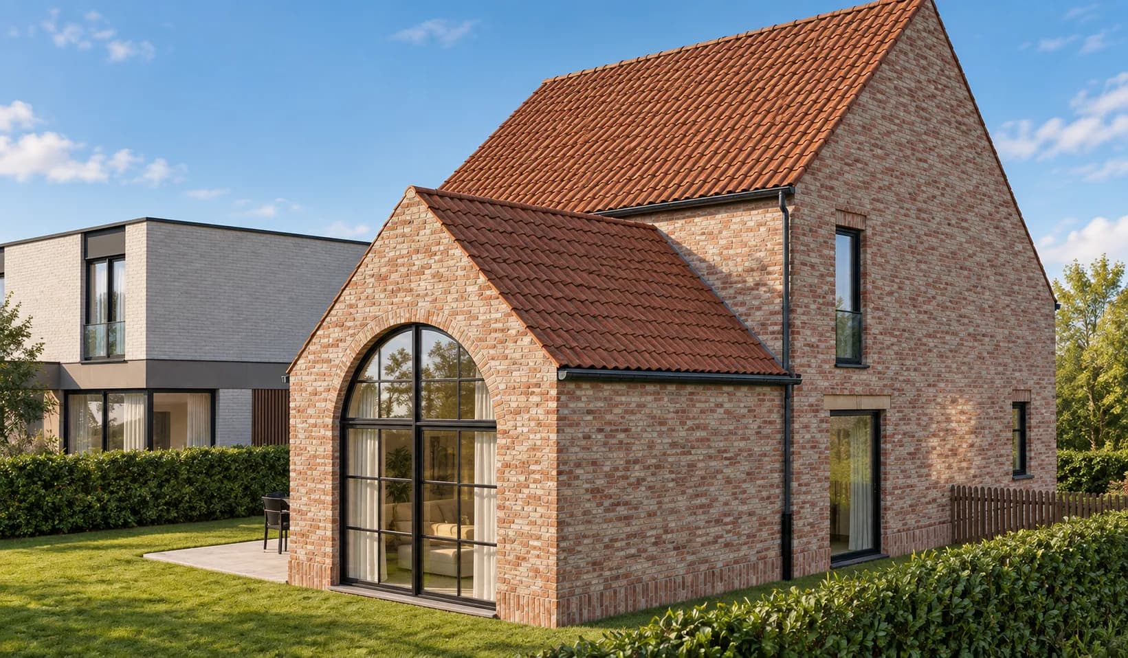 Vier nieuwbouwwoningen in Schriek, landelijke woningen, beeld 3