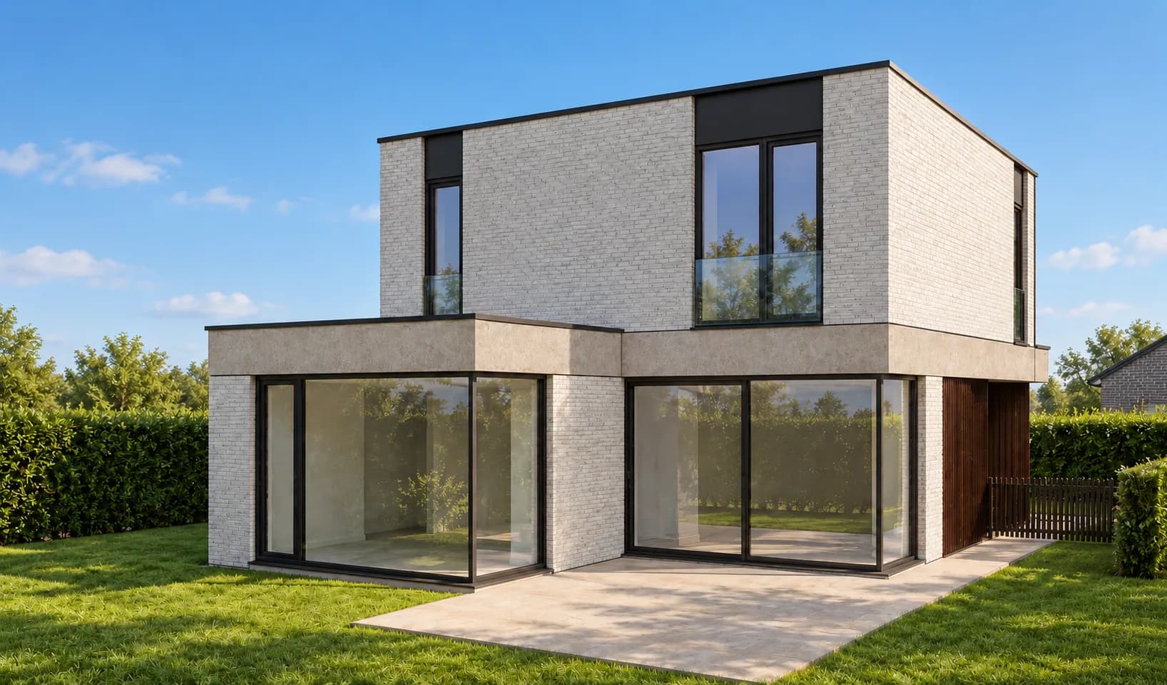 Vier nieuwbouwwoningen in Schriek, moderne woningen, beeld 3