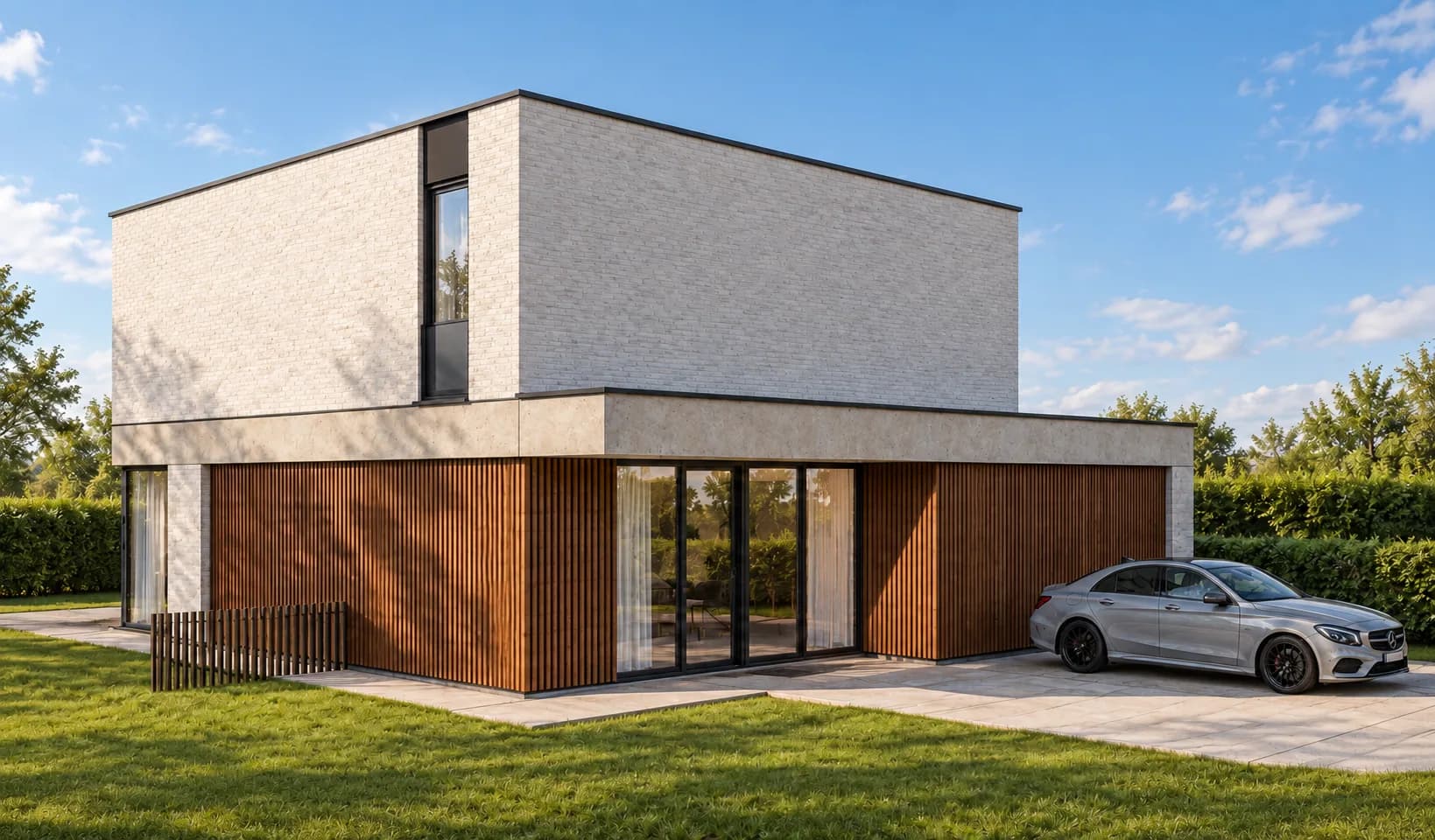 Vier nieuwbouwwoningen in Schriek, moderne woningen, beeld 2