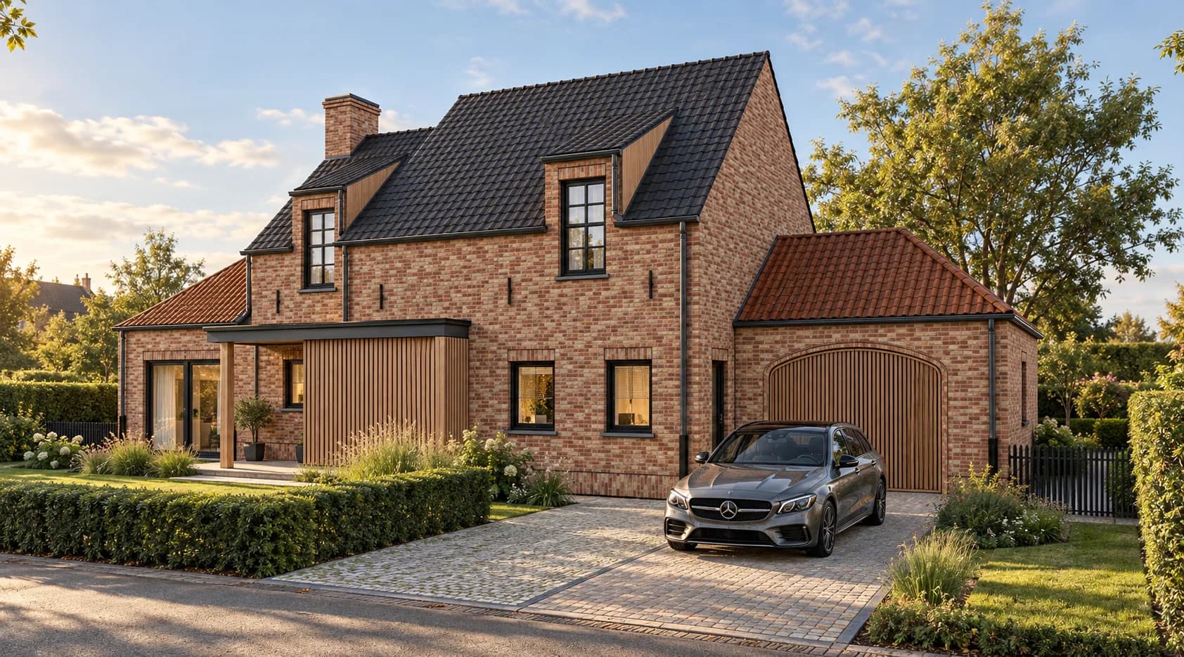 Twee landelijke woningen in Wichelen, woning 1, beeld 3